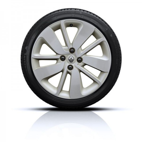 Llanta de aleación Drenalic 17" Marfil ORIGINAL RENAULT Clio IV, 403009307R