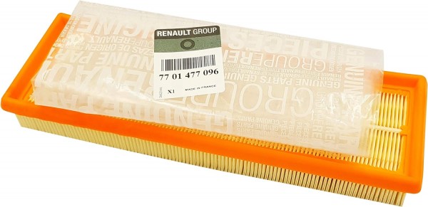 Filtro de Aire ORIGINAL RENAULT Clio, Espace, Kangoo, Laguna, Master, Megane, Scenic, 7701477096