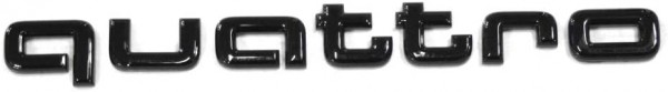 Adhesivo QUATTRO negro Tuning Black Edition ORIGINAL AUDI 4KE071806