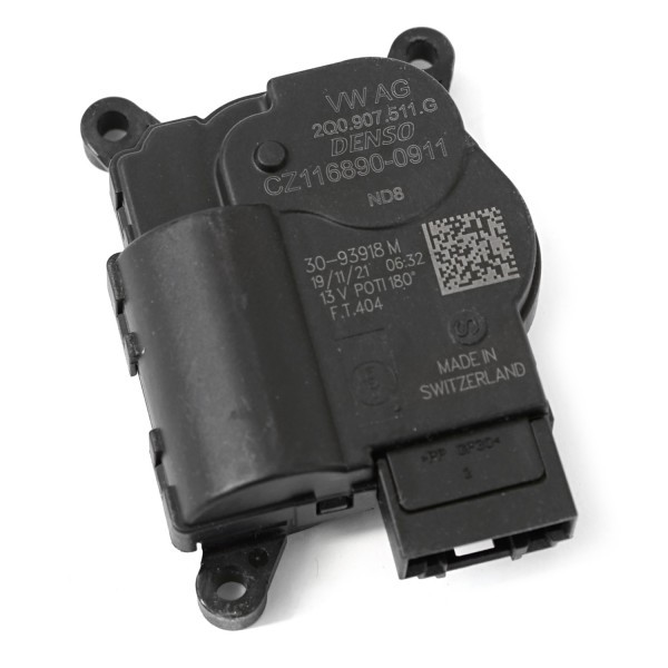 Servomotor V107 tapa reguladora temperatura ORIGINAL SKODA SEAT AUDI VW, 2Q0907511G