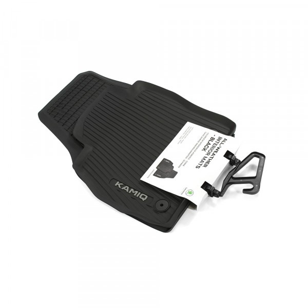 Juego (2 udes) Alfombrillas delanteras Goma ORIGINAL Kamiq (NW4) 658061502