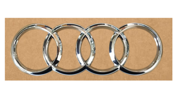Emblema ORIGINAL AUDI maletero, portón trasero, anillos, A8/S8 (4H), 4H0853742B2ZZ