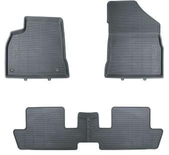 Juego (3 udes) alfombrillas Goma ORIGINAL PEUGEOT 3008, 1609351580