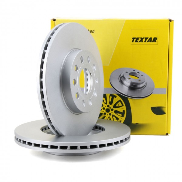 Juego Discos de Freno TEXTAR apto para VW AUDI SEAT SKODA 92120800