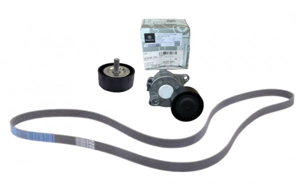 Kit Correa Auxiliar + Tensor de Correa OM651960 ORIGINAL MERCEDES-BENZ, A6512002170