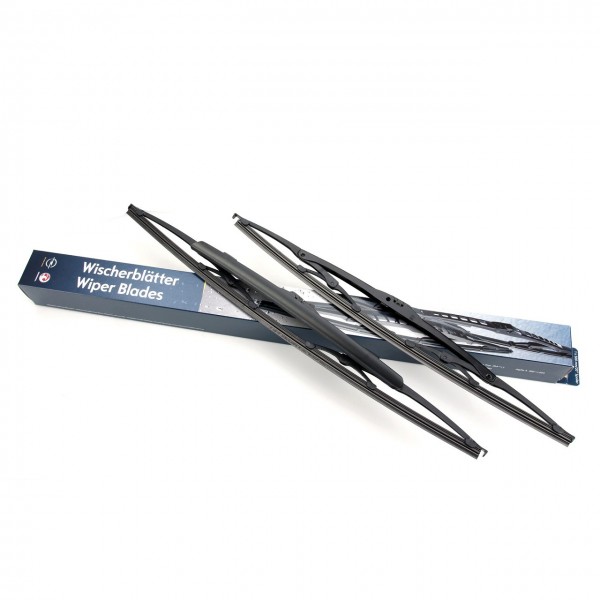 Kit Escobillas limpiaparabrisas delantera ORIGINAL OPEL Agila A, Corsa C, Tigra, 93195943