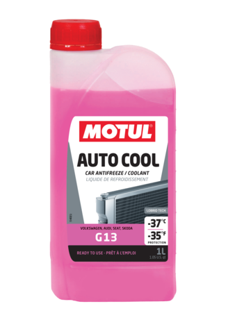Anticongelante MOTUL AUTO COOL G13 -37ºC, 1 Litro