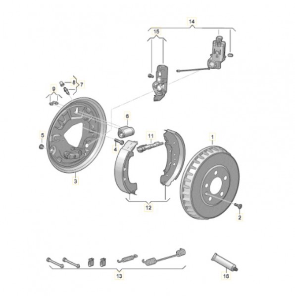 Varilla presión 'derecha' ORIGINAL CUPRA Born, 1EA609820A
