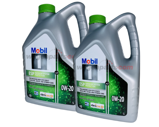 Pack 10 Litros MOBIL ESP Advanced Fuel Economy 0W20, 153685