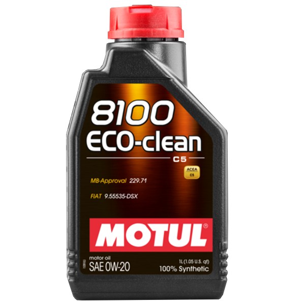 Motul 8100 ECO-CLEAN 0W20 108813 1 Litro