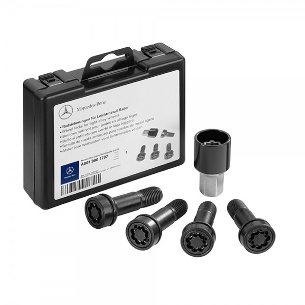 Juego de tornillos de rueda antirrobo ORIGINAL MERCEDES-BENZ A0019901707