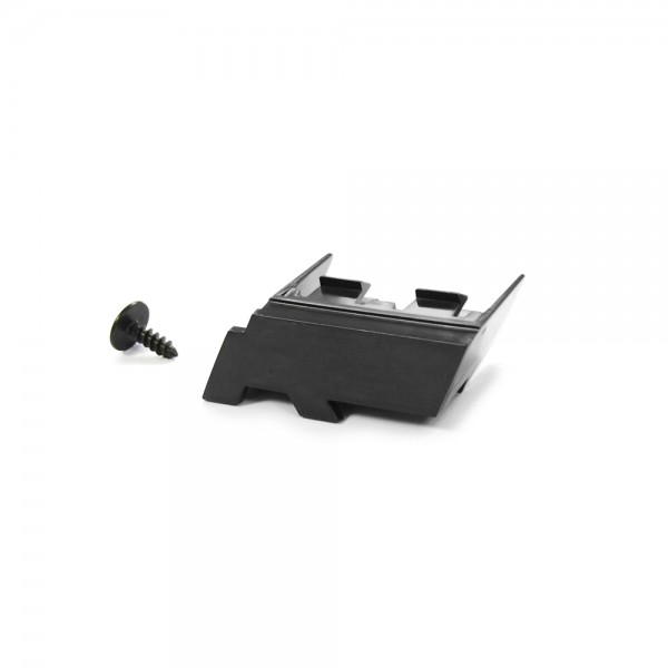 Soporte para rotulo negro satinado ORIGINAL VW Touran II (5T) R-Line,5TA8539579B9