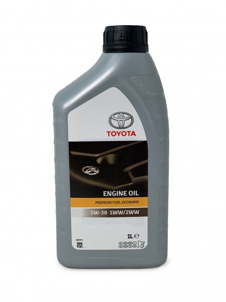 Aceite motor ''PFE 5W-30 1WW, 2WW'' ORIGINAL TOYOTA, 1 litro 08880-83477
