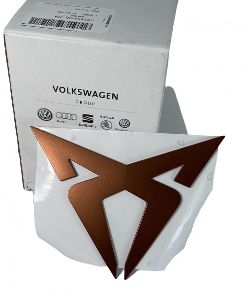 Emblema 'CUPRA' cobre Capó ORIGINAL BORN, 10E853679A27A