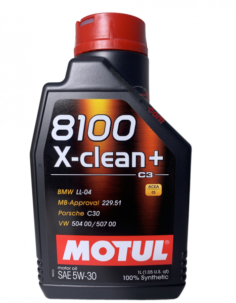 Motul 8100 X-CLEAN+ 5W30 1L 106376