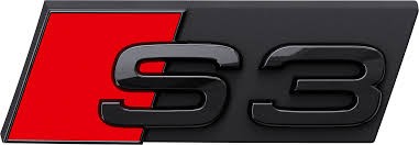 Emblema logotipo 'S3' para parrilla delantera ORIGINAL AUDI S3,8Y0071805