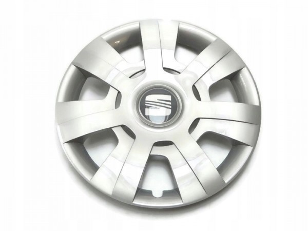 Tapacubo (1 ud) para rueda 'plata titanio- claro' ORIGINAL SEAT, 5P0601147E6L9