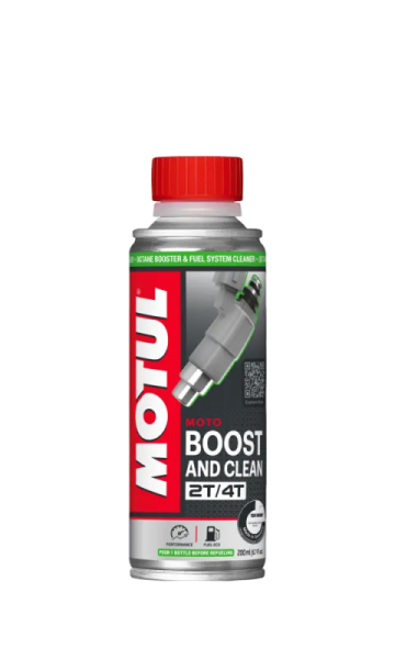 MOTUL BOOST AND CLEAN MOTO Aditivo motores 2T y 4T, 110873