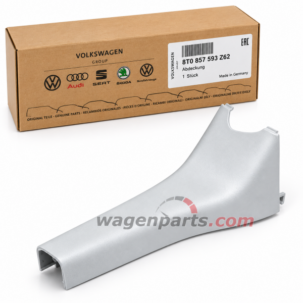 Cubierta plata estrella ORIGINAL AUDI A4,A5, 8T0857593Z62