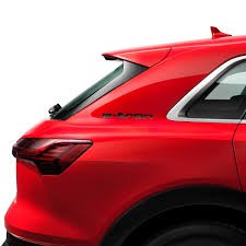 Lamina decorativa exterior 'e-tron' negro brillante ORIGINAL AUDI,4KE064317Y9B