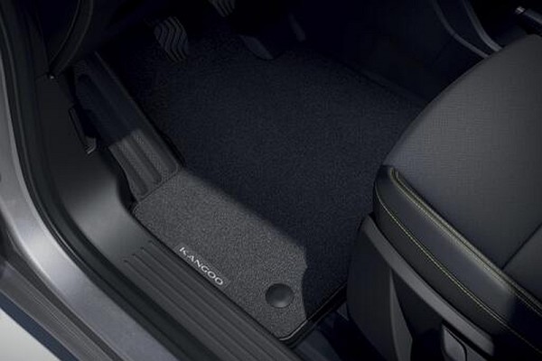 Juego (2 udes) Alfombrillas textiles delanteras ORIGINAL RENAULT Kangoo, 8201735427