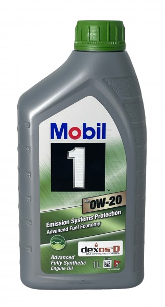 MOBIL 1 ESP X2 0W‑20 Lubricante sintético 1 Litro, 153439