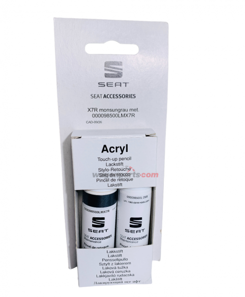 Pincel de retoque BICAPA (Pirineos Grey) ORIGINAL SEAT Ibiza 000098500LMX7R