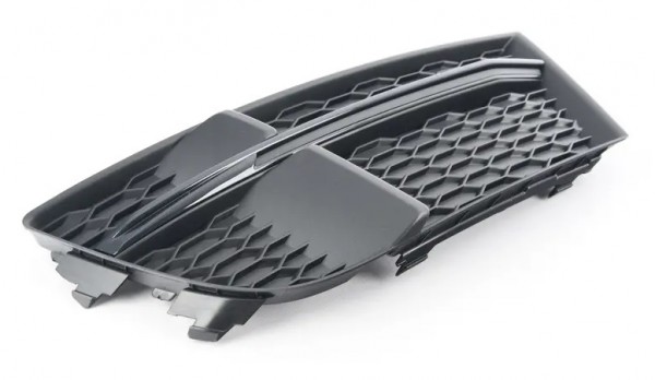 Rejilla inferior del Parachoques izquierdo ORIGINAL AUDI A3 8V3807681ABESM