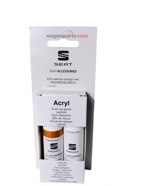 Pincel de retoque BICAPA (Samoa Orange) ORIGINAL SEAT Tarraco 000098500LMX2U