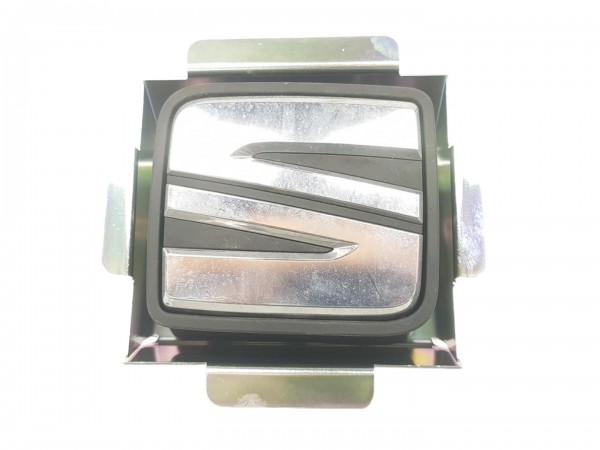 Emblema logo 'SEAT' cromado Asidero portón ORIGINAL SEAT Ibiza, 6F0827565CMO