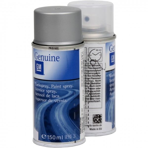 Laca & Spray Pintura 'Gris Plata Estrella' (157) ORIGINAL OPEL 9200118