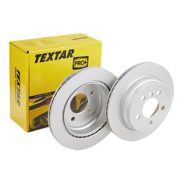 Juego (2 udes) Discos de Freno (ventilado) TEXTAR apto para VW SEAT SKODA