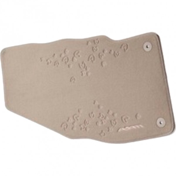 Juego de 4 Alfombrillas Textil Velour Moteado Cocoa ORIGINAL OPEL Adam 13377338