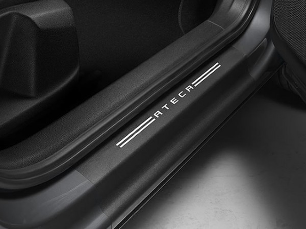 Estribera Folio adhesivo negro ORIGINAL SEAT Ateca 575071310