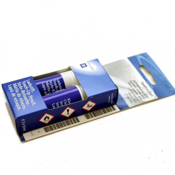 Set de Pintura de Retoque SUMMIT WHITE (código de Pintura 40R) ORIGINAL OPEL GM, 93165427