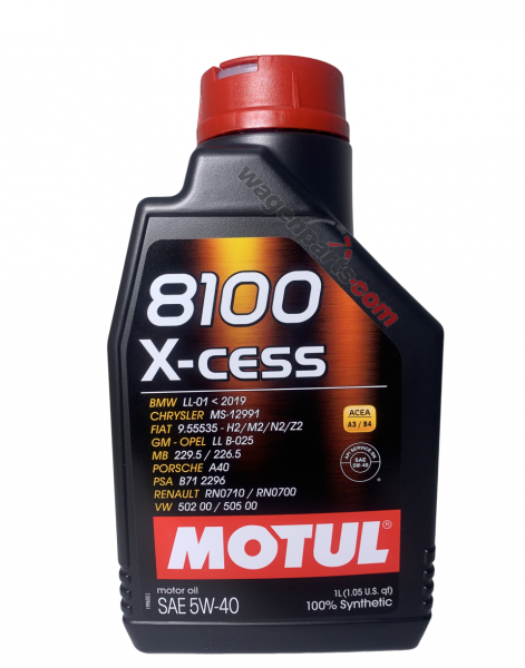 Motul 8100 X-CESS 5W40 1L 102784