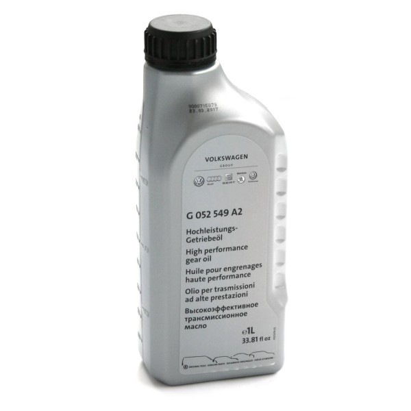 Aceite MTF para engranajes de alto rendimiento ORIGINAL AUDI 1L G052549A2