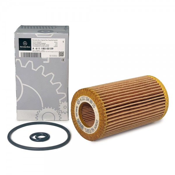 Filtro de Aceite con sello "motor W203 C W211" ORIGINAL MERCEDES-BENZ A6111800009