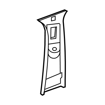 Revestimiento Montante B negro arriba derecho ORIGINAL MERCEDES-BENZ A25369014259F93