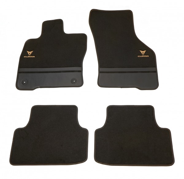 Juego (4 udes) Alfombrillas textiles Premium ORIGINAL CUPRA Formentor, 5FG863011DLOE