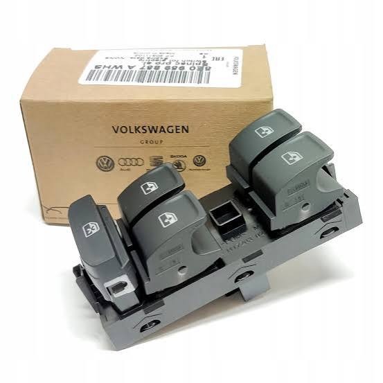 Conmutador elevalunas delantero Izquierdo ORIGINAL VW SEAT AUDI, 5G0959857FWHS
