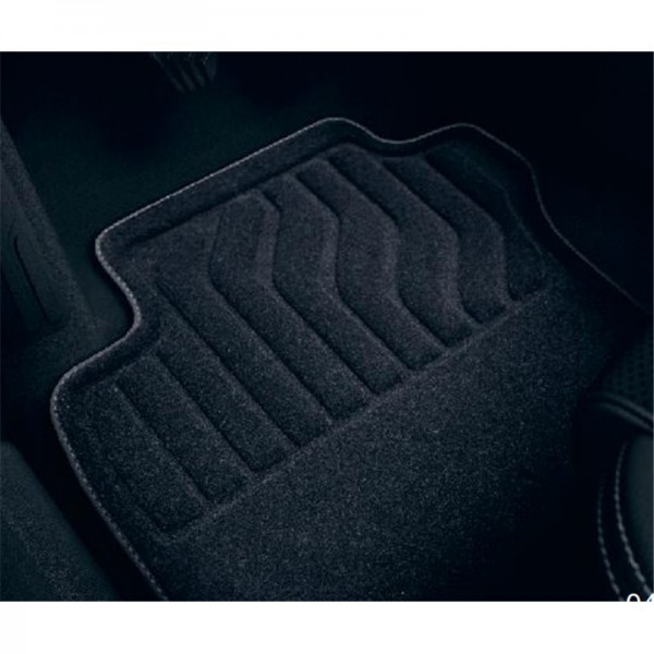 Juego (4 udes) Alfombrillas textiles 'Initiale Paris' ORIGINAL RENAULT Koleos II, 8201679940