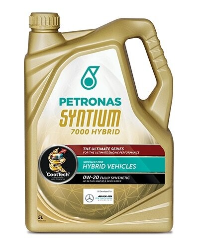 Petronas SYNTIUM 7000 HYBRID 0W‑20, 5 litros