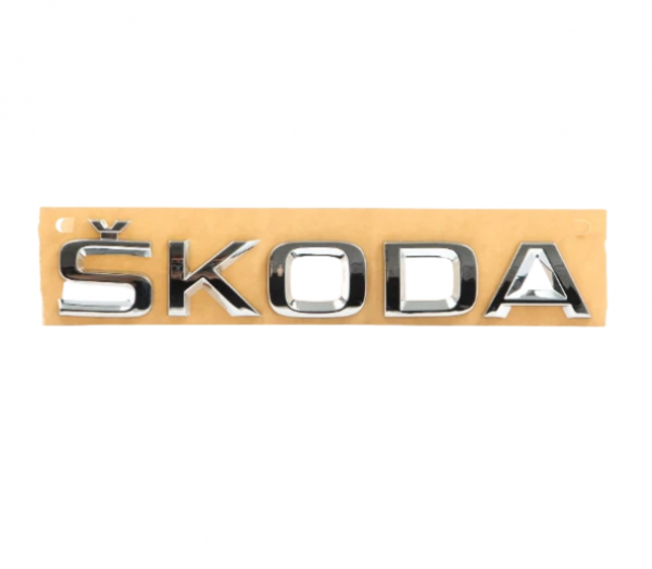 Emblema logo deportivo portón trasero ORIGINAL SKODA 5JA8536872ZZ