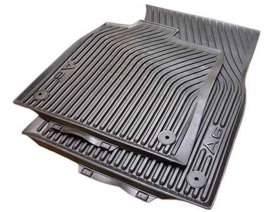 Juego (2 udes) Alfombrillas Goma delanteras ORIGINAL AUDI A6 (C7), 4G1061501041
