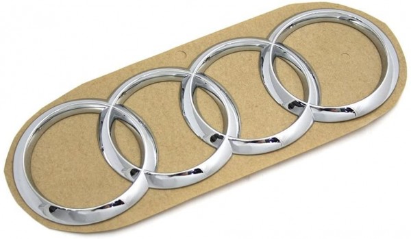 Emblema logotipo 'AUDI' anillos cromados ORIGINAL AUDI A3 (8V) Sportback, 8V48537422ZZ