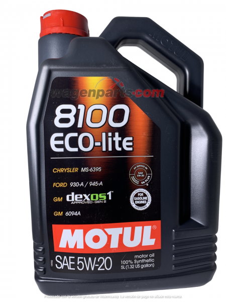 MOTUL 8100 ECO-LITE 5W20 5L 109104