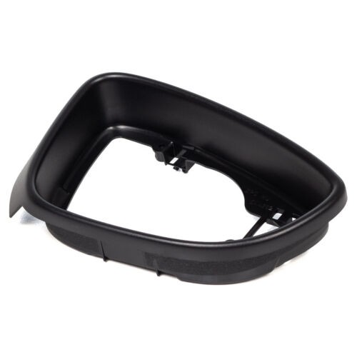 Marco espejo negro satinado 'derecho' ORIGINAL VW, 1K8857602A9B9