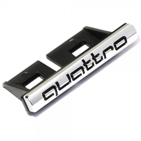 Emblema logotipo QUATTRO cromado ORIGINAL AUDI A3, 8P4853736B2ZZ