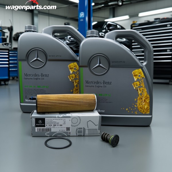 Pack Filtro Aceite ORIGINAL A6541801100 & Aceite ORIGINAL 5W30 MB229.52 10 Litros